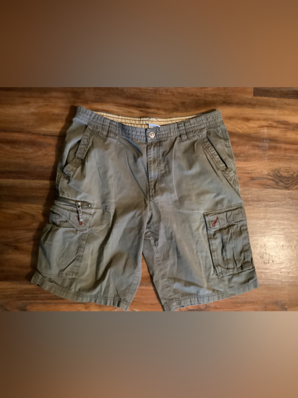Columbia Men's Cargo Shorts - Olive